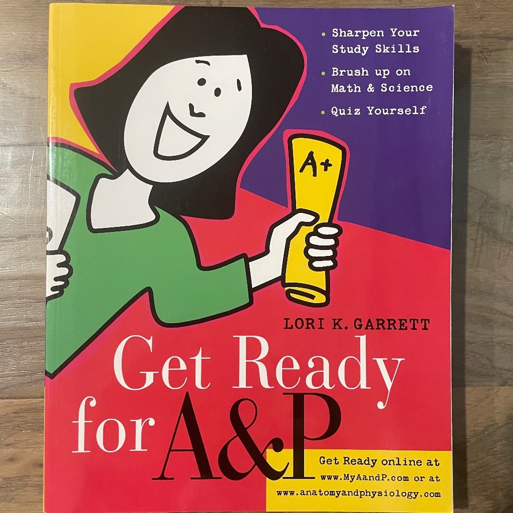 New "Get Ready for A&P [Anatomy & Physiology]" Paperback Book